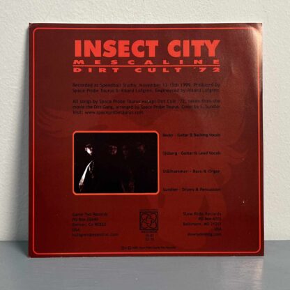 Space Probe Taurus – Insect City 7" (Black Vinyl)