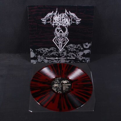 Wolves Of Perdition – Ferocious Blasphemic Warfare LP (Red / Black Splatter Vinyl)