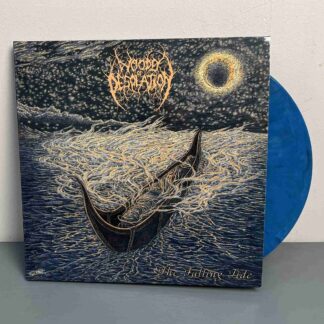 Woods Of Desolation – The Falling Tide LP (Gatefold Blue, White & Black Marbled Vinyl)