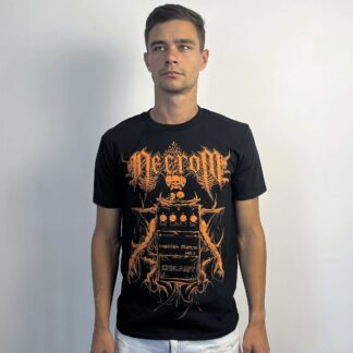 Necrom - Hellish Metal Blast (Gildan) Black T-Shirt