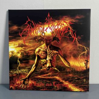 Angelcorpse – Of Lucifer And Lightning LP (Gatefold Orange Crush/Black Marble Vinyl)