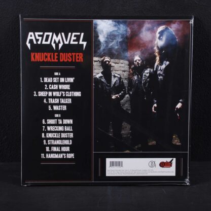 Asomvel – Knuckle Duster LP (Gatefold Black Vinyl)