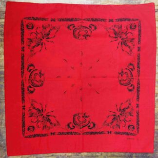 Scythian Ornament Bandana Red