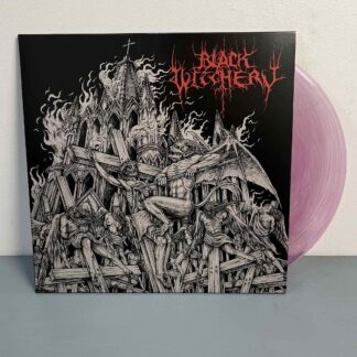 Black Witchery – Inferno Of Sacred Destruction LP (Clear With Red Galaxy Vinyl)