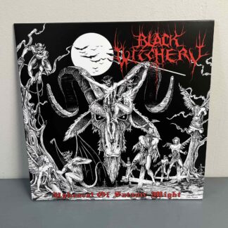 Black Witchery – Upheaval Of Satanic Might LP (Bloodred & Black Marble Vinyl)