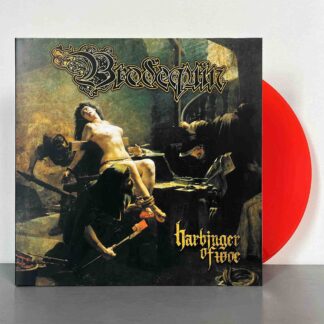 Brodequin – Harbinger Of Woe LP (Gatefold Transparent Red Vinyl)