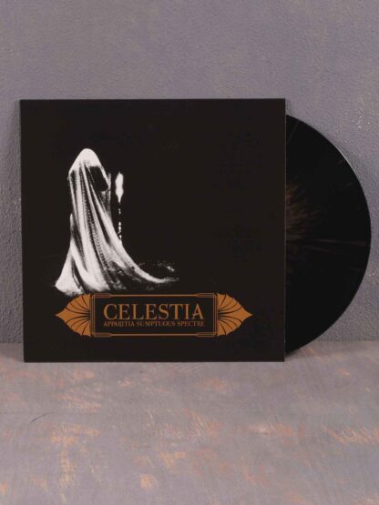 Celestia – Apparitia Sumptuous Spectre LP (Gold / Black Splattered Vinyl)