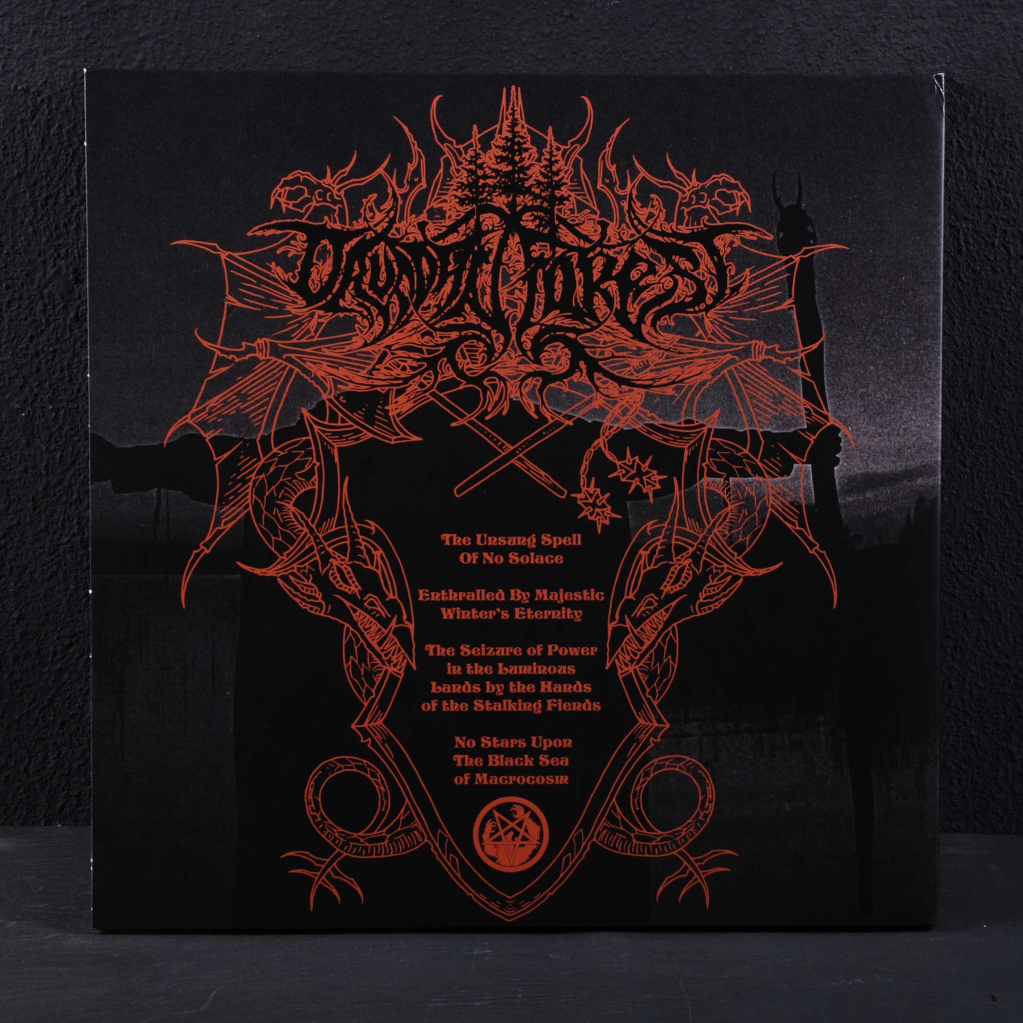 Druadan Forest – Dismal Spells From The Dragonrealm 2LP (Gatefold Brown / Black Swirl Vinyl)
