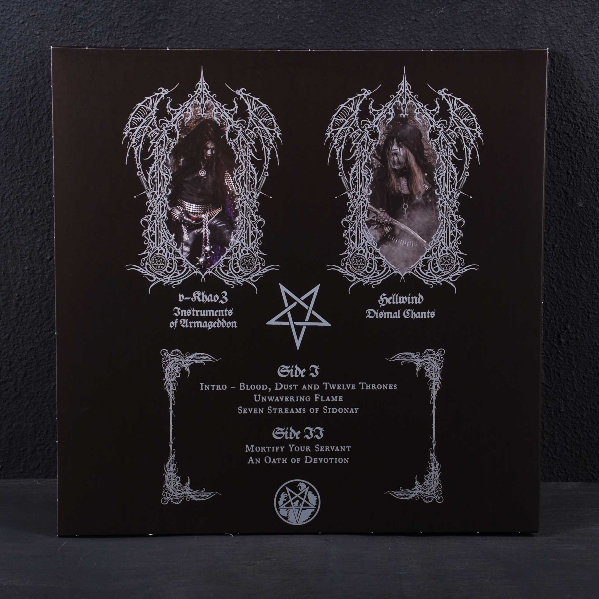 Embryonic Slumber – In Worship Our Blood Is Buried LP (Purple / Black Swirl Vinyl)