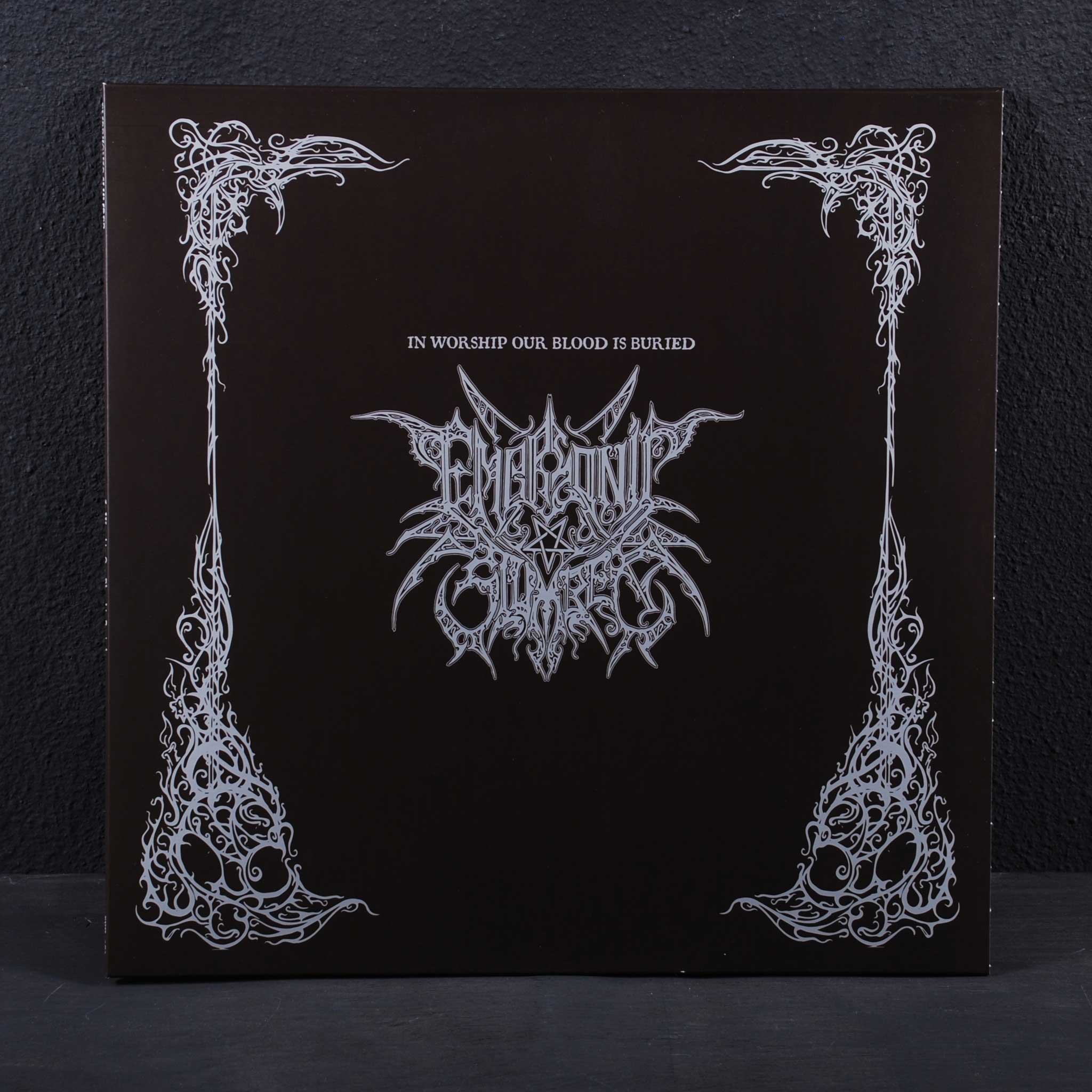 Embryonic Slumber – In Worship Our Blood Is Buried LP (Purple / Black Swirl Vinyl)