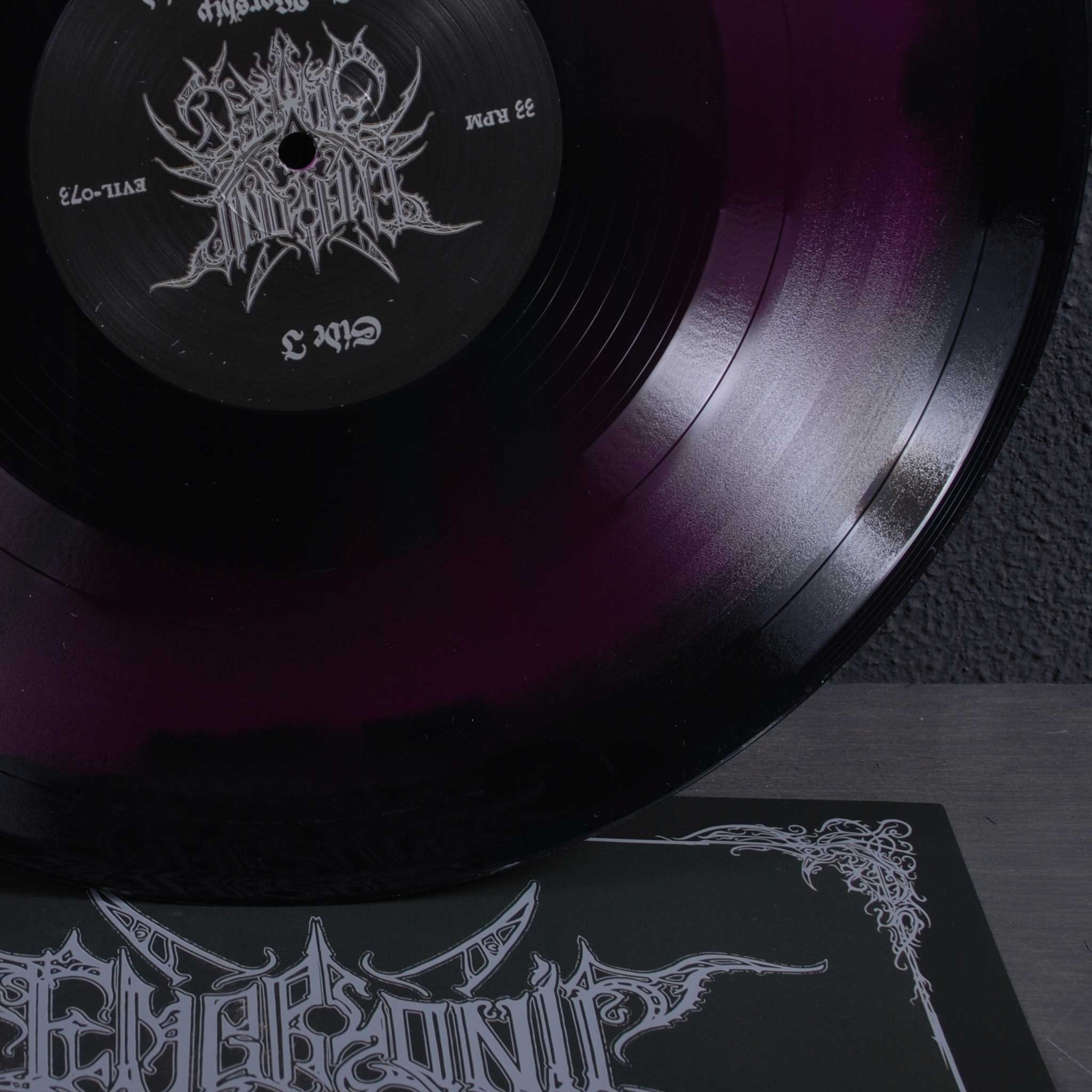 Embryonic Slumber – In Worship Our Blood Is Buried LP (Purple / Black Swirl Vinyl)