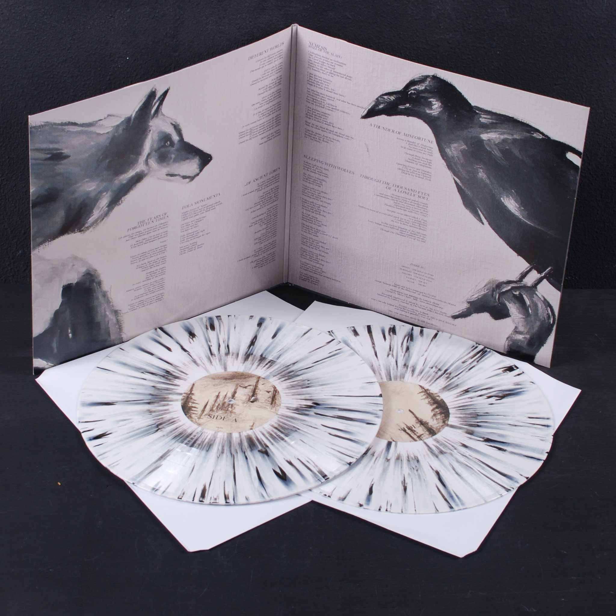 Evohe – Deus Sive Natura 2LP (Gatefold White / Black Splatter Vinyl)