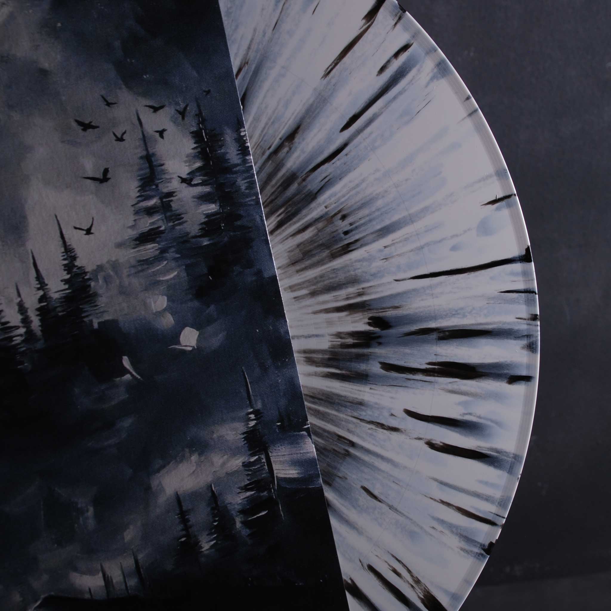 Evohe – Deus Sive Natura 2LP (Gatefold White / Black Splatter Vinyl)