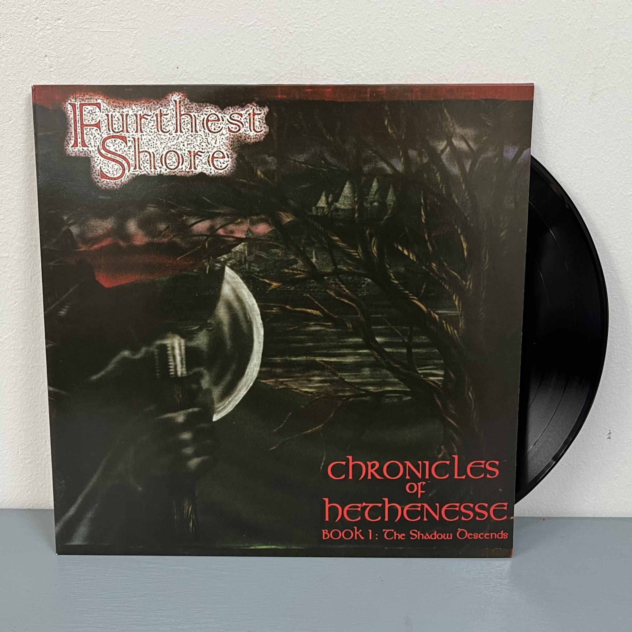Vinyl > Furthest Shore - Cronicles Of Hethenesse Book 1: The Shadow Descends LP (Black Vinyl) Furthest Shore – Cronicles Of Hethenesse Book 1: The Shadow Descends LP (Black Vinyl)