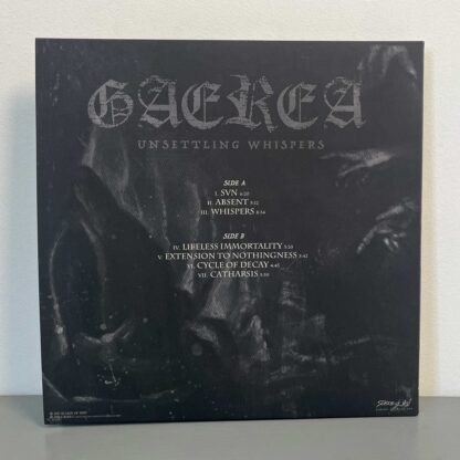 Gaerea – Unsettling Whispers LP (Gatefold Black Vinyl)