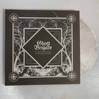 Ghost Brigade – IV – One With The Storm 2LP (Gatefold Silver & Black Marbled Vinyl)