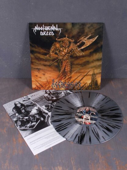 Nocturnal Breed – Aggressor LP (Silver / Black Splatter Vinyl)