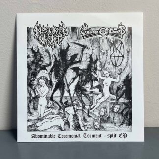Nocturnal Vomit / Embrace Of Thorns – Abominable Ceremonial Torment 7" EP (Black Vinyl)