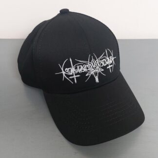 Nokturnal Mortum – Goat Horns White Logo Cap