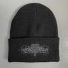 Nokturnal Mortum – The Voice Of Steel Grey Logo Beanie Black
