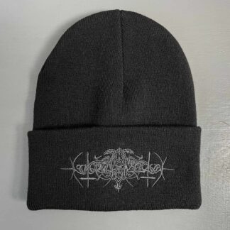 Nokturnal Mortum – The Voice Of Steel Grey Logo Beanie Black