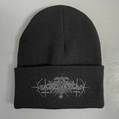 Nokturnal Mortum – The Voice Of Steel Grey Logo Beanie Black