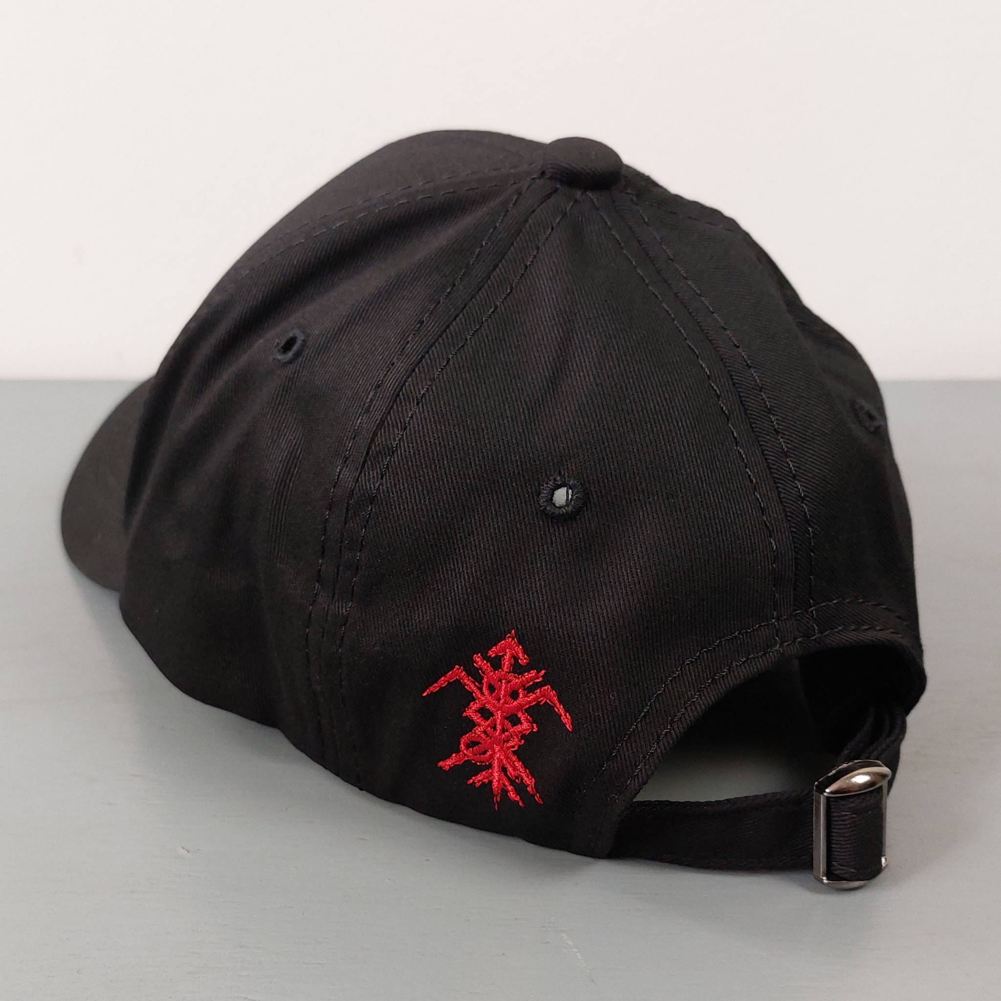 Nokturnal Mortum – To Lunar Poetry Red Logo Cap