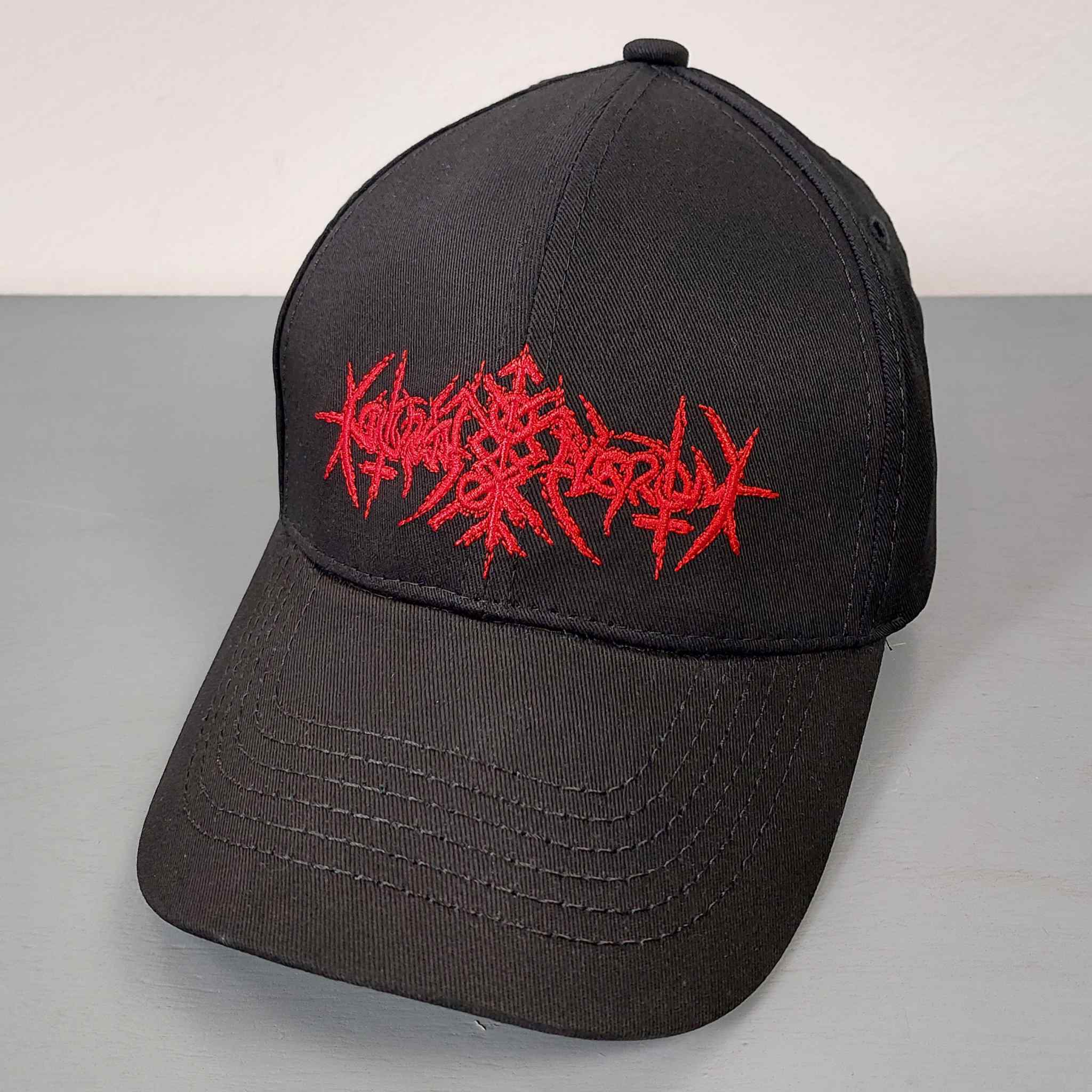Nokturnal Mortum – To Lunar Poetry Red Logo Cap
