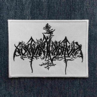 Nokturnal Mortum – Verity Logo (Black On White) Patch