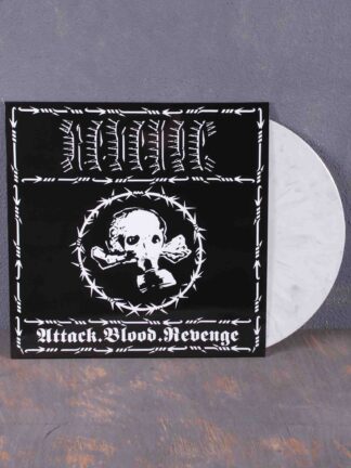 Revenge – Attack.Blood.Revenge LP (White & Black Marbled Vinyl)