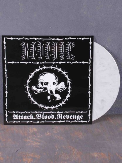 Revenge – Attack.Blood.Revenge LP (White & Black Marbled Vinyl)