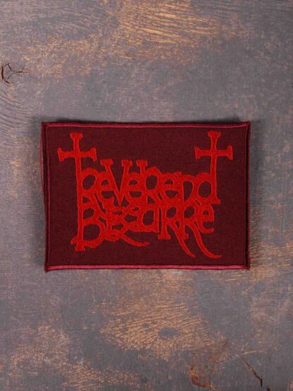 Reverend Bizarre Red Logo Patch