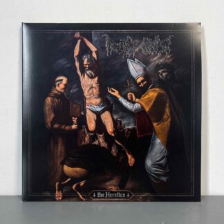 Rotting Christ – The Heretics LP (Gatefold Clear And Black Marbled Vinyl)