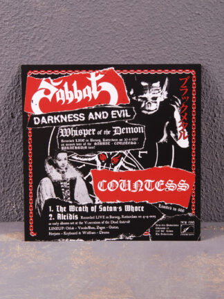 Sabbat / Countess – Split 7" EP (Picture Disc)