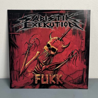 Sadistik Exekution – Fukk LP (Opaque Red / Black Marbled Vinyl)