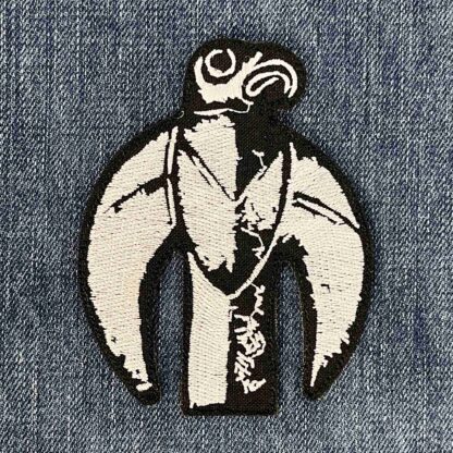 Scythian Symbol 5 White Velcro Patch