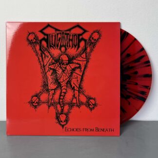 Slugathor – Echoes From Beneath LP (Red With Black Splatter Vinyl)