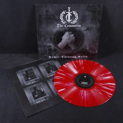 The Committee – Power Through Unity LP (Red / White Splatter Vinyl)