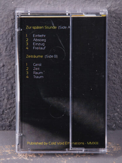 Total Negation – Zur Spaten Stunde / Zeitraume Tape