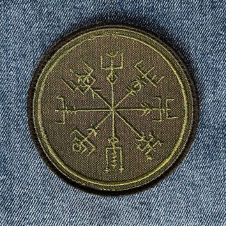 Vegvisir Olive Velcro Patch