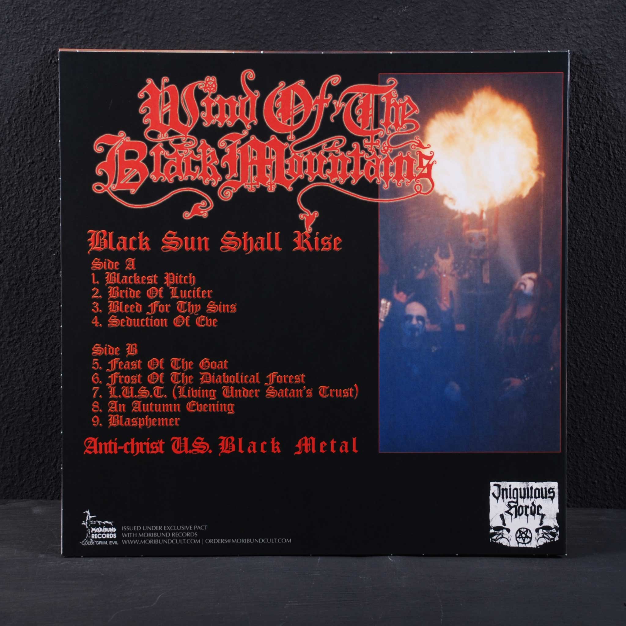 Wind Of The Black Mountains – Black Sun Shall Rise LP (Black Vinyl)