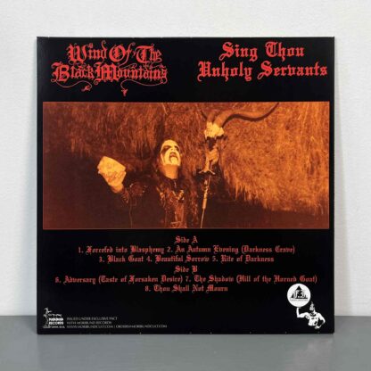 Wind Of The Black Mountains – Sing Thou Unholy Servants LP (Black Vinyl)
