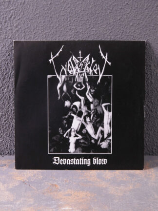 Wolfsschrei / Har Shatan – Devastating Blow / Through The Eyes Of The Night 7" Split EP