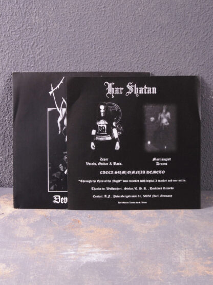 Wolfsschrei / Har Shatan – Devastating Blow / Through The Eyes Of The Night 7" Split EP