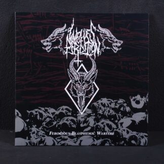 Wolves Of Perdition – Ferocious Blasphemic Warfare LP (Red / Black Splatter Vinyl)