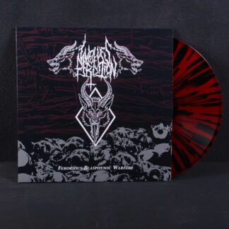 Wolves Of Perdition – Ferocious Blasphemic Warfare LP (Red / Black Splatter Vinyl)