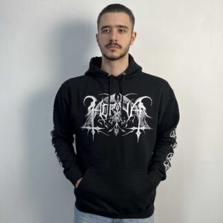 Horna - Pimeyden Hehku (AWDis) Black Hooded Sweat