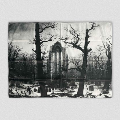 Caspar David Friedrich – Klosterfriedhof Flag