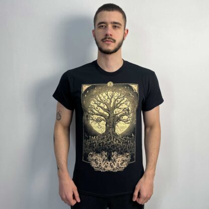 Floscule – A Tree Of Life (Gildan) Black T-Shirt