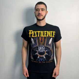 Pestilence - Testimony Of The Ancients (Gildan) Black T-Shirt